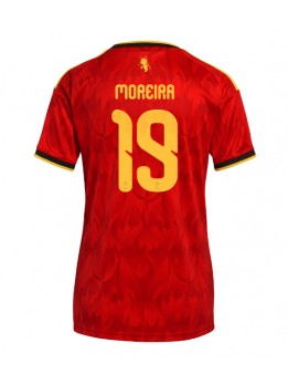 Ženski Nogometna dresi replika Belgija Diego Moreira #19 Domači SP 2026 Kratek rokav
